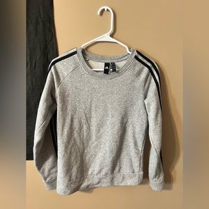 Adidas 3 stripe pullover